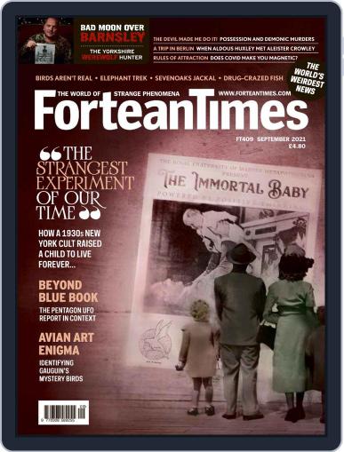 Fortean Times (Digital) September 1st, 2021 Issue Cover