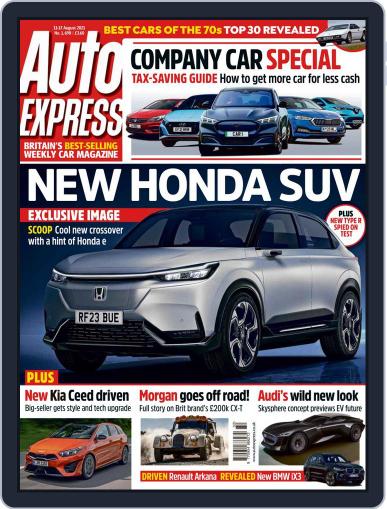 Auto Express August 11th, 2021 Digital Back Issue Cover
