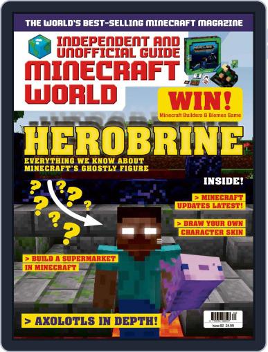 Minecraft World August 5th, 2021 Digital Back Issue Cover