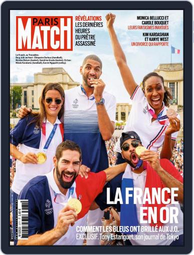Paris Match August 12th, 2021 Digital Back Issue Cover