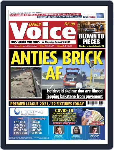 Daily Voice August 12th, 2021 Digital Back Issue Cover