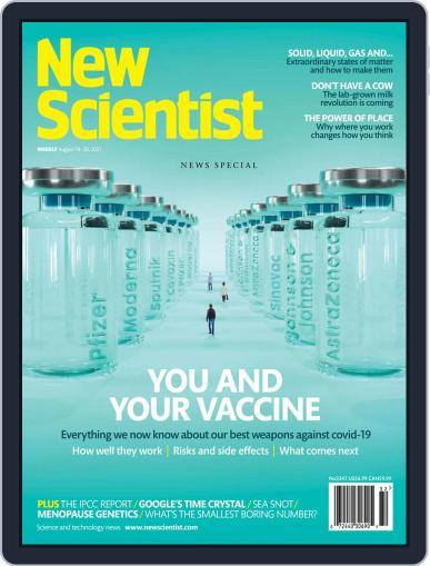 New Scientist August 14th, 2021 Digital Back Issue Cover