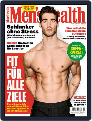 Men’s Health Deutschland September 1st, 2021 Digital Back Issue Cover
