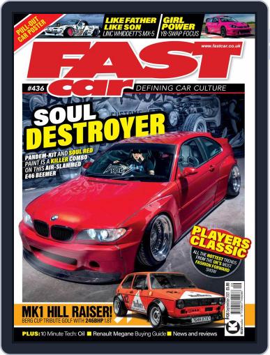 Fast Car September 1st, 2021 Digital Back Issue Cover