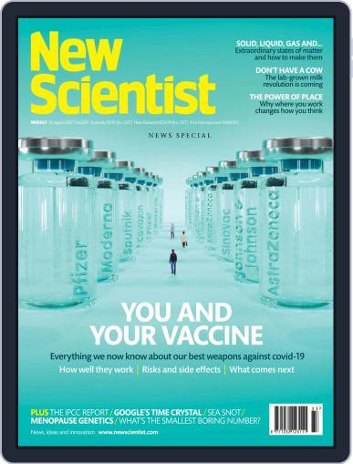 New Scientist Australian Edition August 14th, 2021 Digital Back Issue Cover