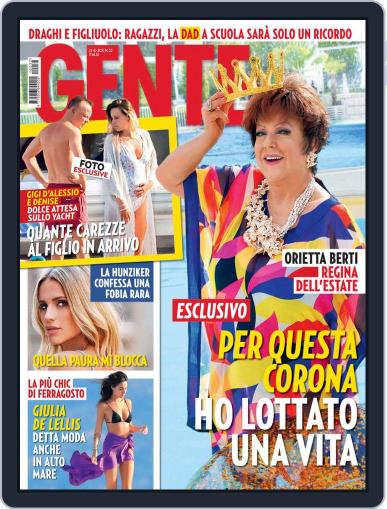 Gente (Digital) August 21st, 2021 Issue Cover