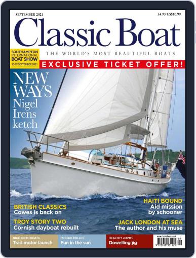 Classic Boat September 1st, 2021 Digital Back Issue Cover