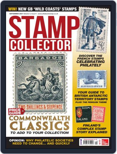 Stamp Collector September 1st, 2021 Digital Back Issue Cover