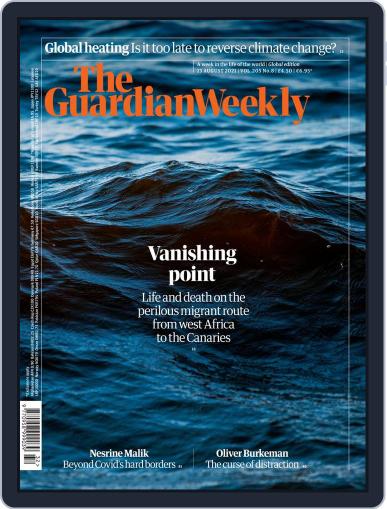 Guardian Weekly August 13th, 2021 Digital Back Issue Cover