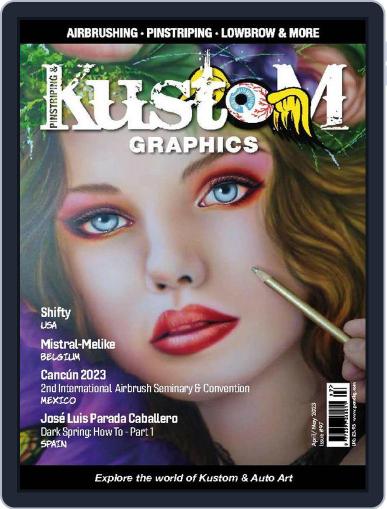 Pinstriping & Kustom Graphics April 1st, 2023 Digital Back Issue Cover