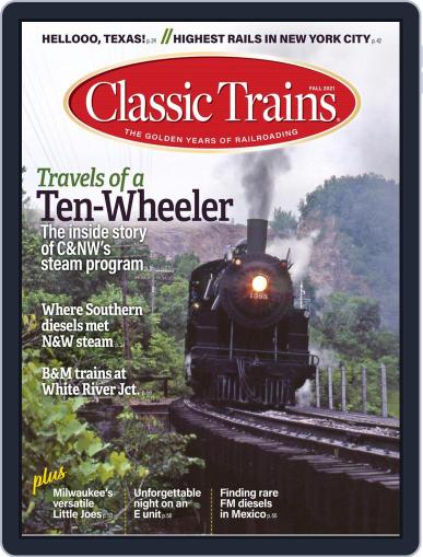 Classic Trains August 2nd, 2021 Digital Back Issue Cover