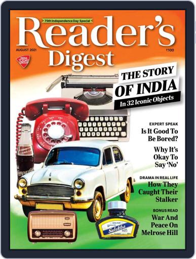 Reader's Digest India (Digital) August 1st, 2021 Issue Cover