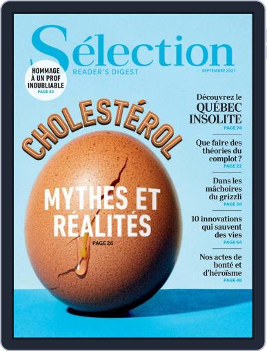 Sélection du Reader's Digest September 1st, 2021 Digital Back Issue Cover