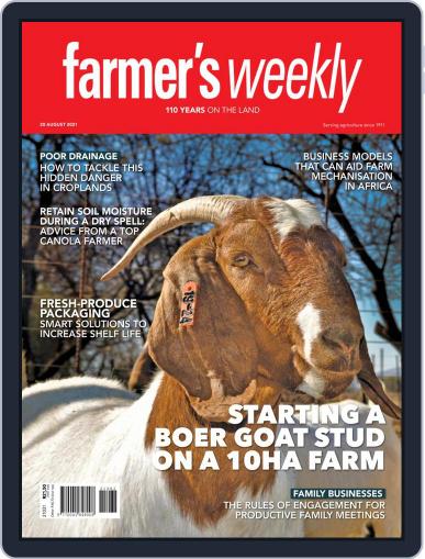Farmer's Weekly August 20th, 2021 Digital Back Issue Cover
