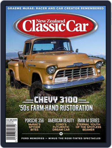 NZ Classic Car (Digital) September 1st, 2021 Issue Cover