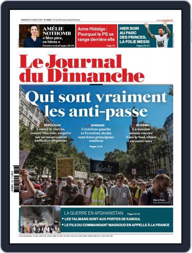 Le Journal du dimanche August 15th, 2021 Digital Back Issue Cover