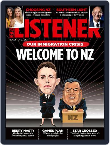 New Zealand Listener August 21st, 2021 Digital Back Issue Cover
