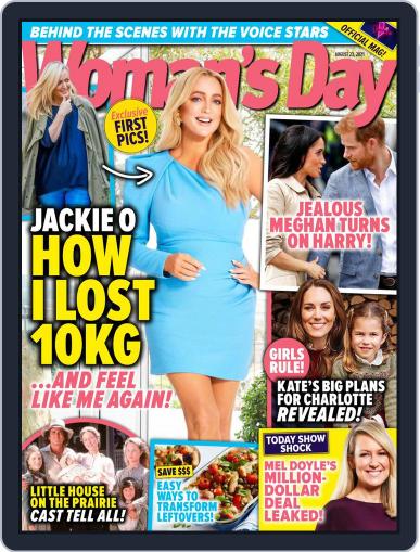 Woman's Day Australia August 23rd, 2021 Digital Back Issue Cover