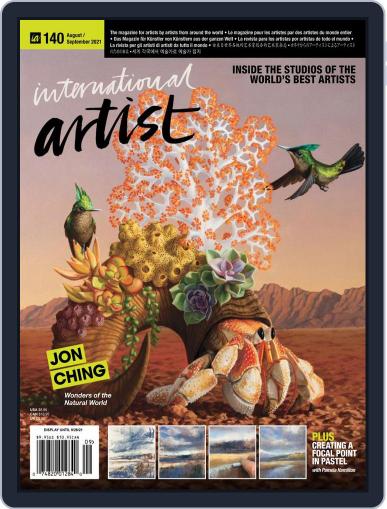 International Artist August 1st, 2021 Digital Back Issue Cover