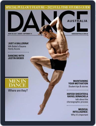 Dance Australia July 1st, 2021 Digital Back Issue Cover