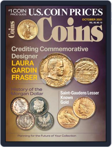 Coins October 1st, 2021 Digital Back Issue Cover