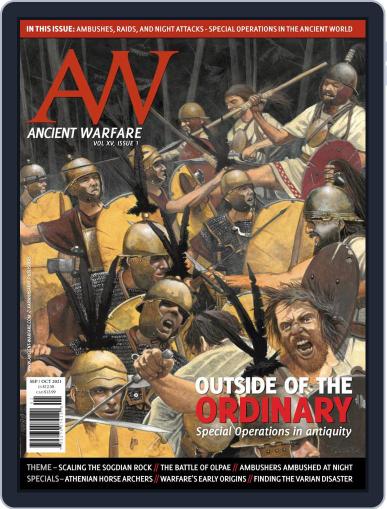 Ancient Warfare September 1st, 2021 Digital Back Issue Cover