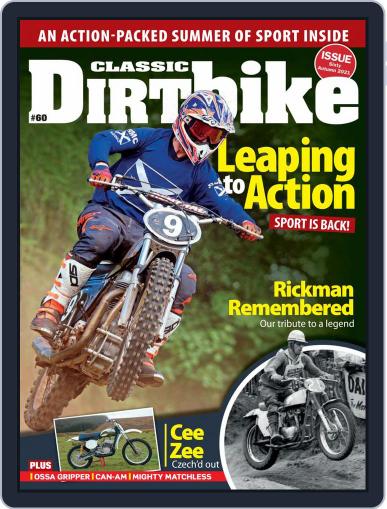 Classic Dirt Bike August 1st, 2021 Digital Back Issue Cover
