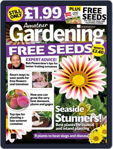 Amateur Gardening August 21st, 2021 Digital Back Issue Cover