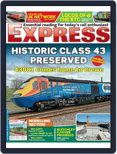 Rail Express September 1st, 2021 Digital Back Issue Cover