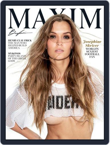 Maxim September 1st, 2021 Digital Back Issue Cover
