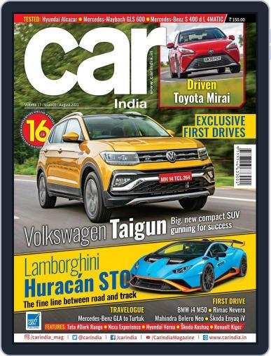 Car India August 1st, 2021 Digital Back Issue Cover