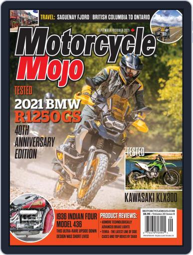 Motorcycle Mojo September 1st, 2021 Digital Back Issue Cover