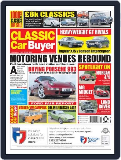 Classic Car Buyer August 18th, 2021 Digital Back Issue Cover