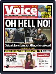 Daily Voice (Digital) Subscription                    August 18th, 2021 Issue