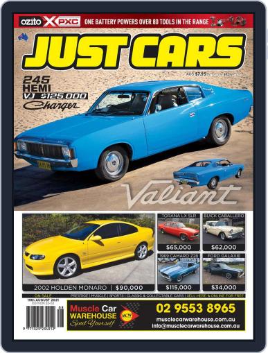 Just Cars August 9th, 2021 Digital Back Issue Cover