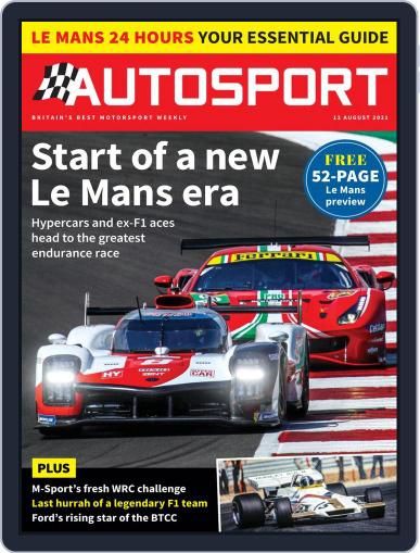 Autosport August 12th, 2021 Digital Back Issue Cover