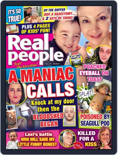 Real People August 26th, 2021 Digital Back Issue Cover