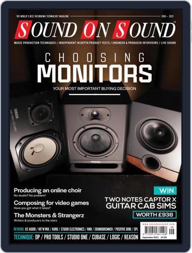Sound On Sound UK September 1st, 2021 Digital Back Issue Cover