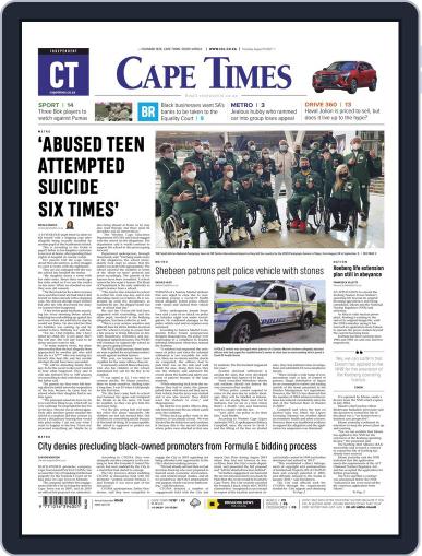 Cape Times August 19th, 2021 Digital Back Issue Cover