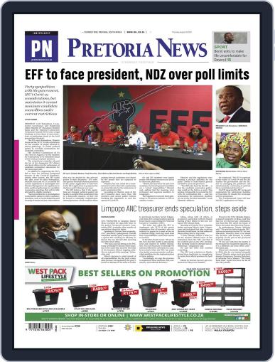 Pretoria News August 19th, 2021 Digital Back Issue Cover