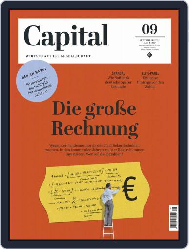 Capital Germany September 1st, 2021 Digital Back Issue Cover