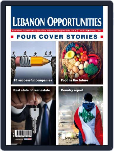 Lebanon Opportunities August 1st, 2021 Digital Back Issue Cover