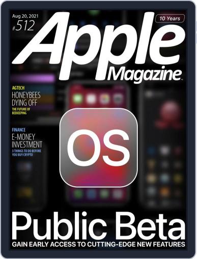 AppleMagazine August 20th, 2021 Digital Back Issue Cover