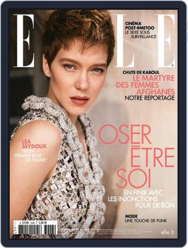 Elle France August 20th, 2021 Digital Back Issue Cover