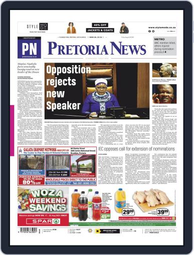 Pretoria News August 20th, 2021 Digital Back Issue Cover