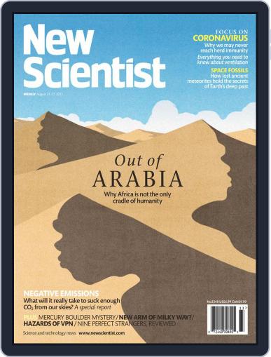 New Scientist August 21st, 2021 Digital Back Issue Cover