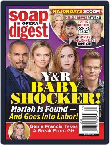 Soap Opera Digest August 30th, 2021 Digital Back Issue Cover