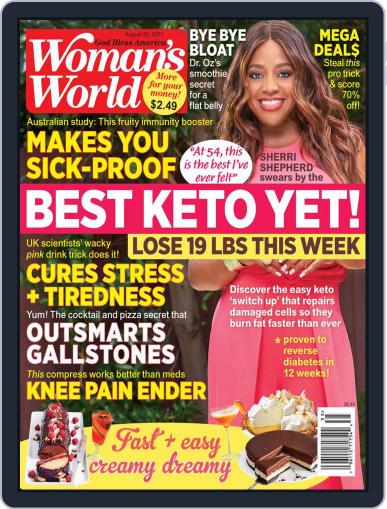 Woman's World August 30th, 2021 Digital Back Issue Cover