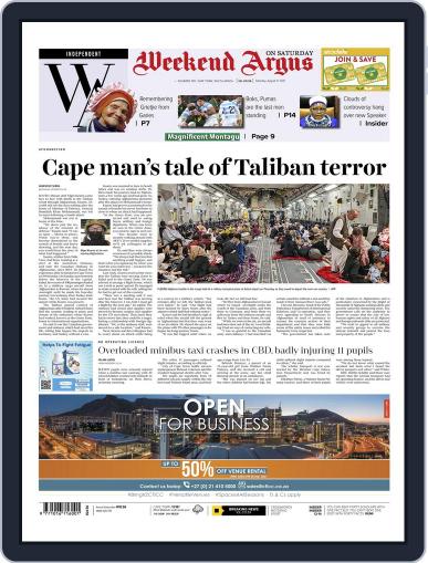 Weekend Argus Saturday August 21st, 2021 Digital Back Issue Cover