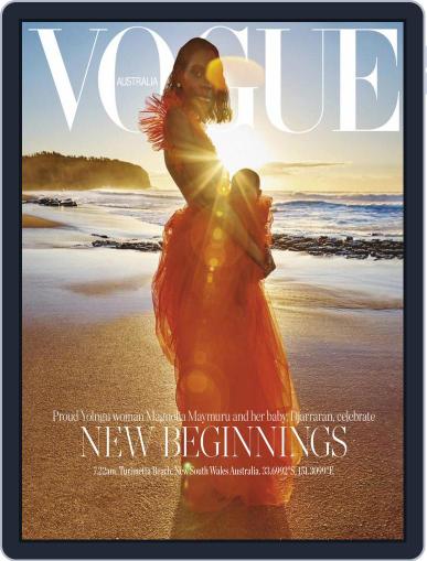 Vogue Australia September 1st, 2021 Digital Back Issue Cover